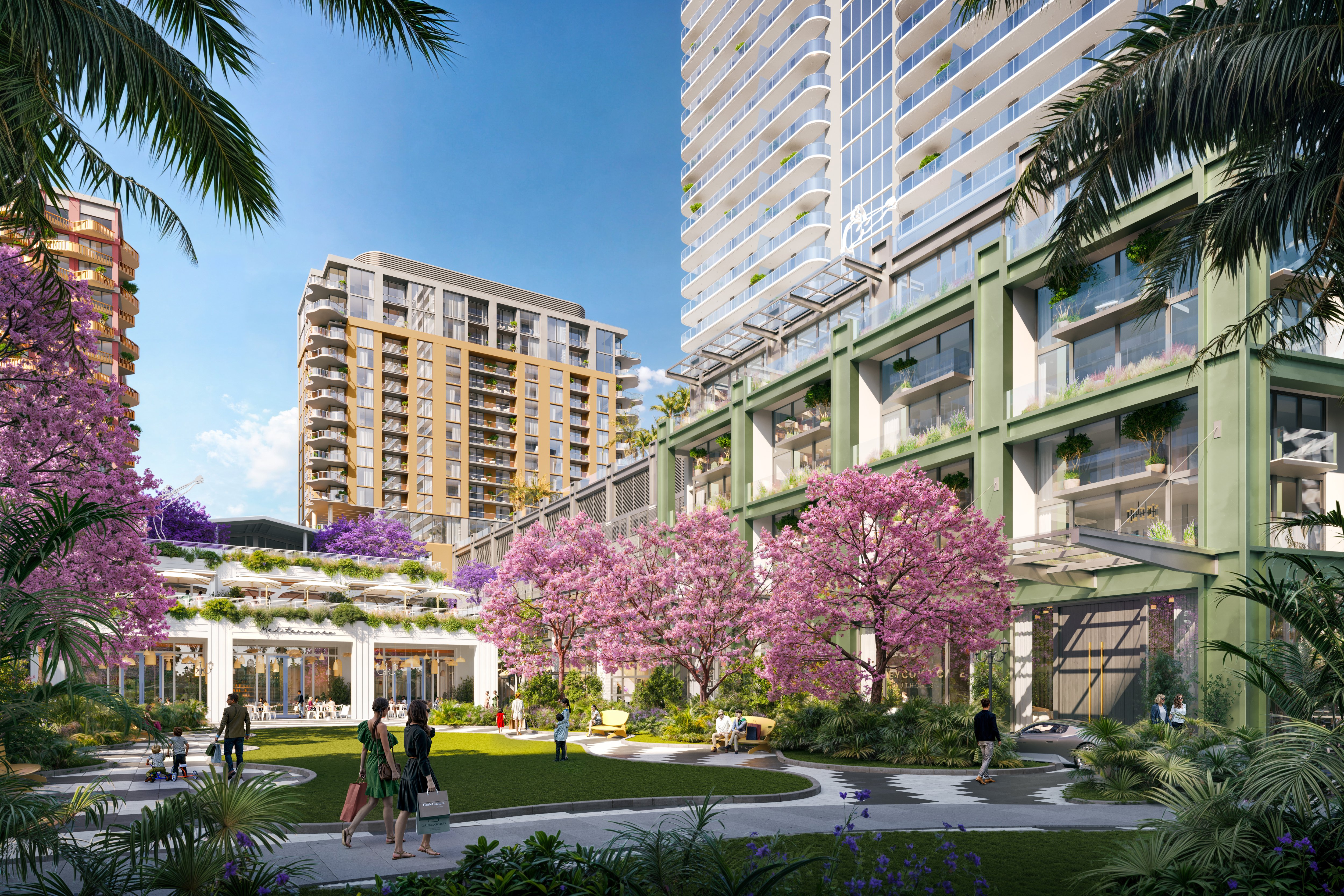 Midtown Park Central Retail View